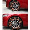 20-Piece Car Tire Chain Winter Anti-skid Snow Anti-skid Tire Rope Car Outdoor Snow Tire Anti-skid Chain Emergency Accessories