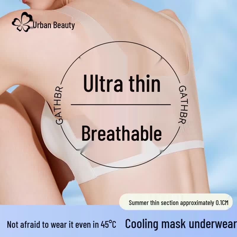 Urban Beauty Women s Ice Silk Seamless Push-Up Bra XL