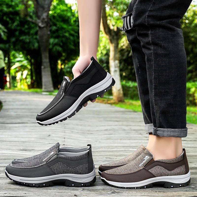 Fashion Men's Summer Shoes New Anti Slip Men's Sneakers Sale Breathable Men's Casual Shoes Versatile Cheap Shoes Clearance