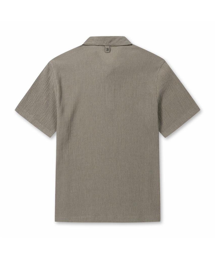 BRENTWOOD [Very Comfortable] Crease Polo Neck T-Shirt Brtam26911Bex