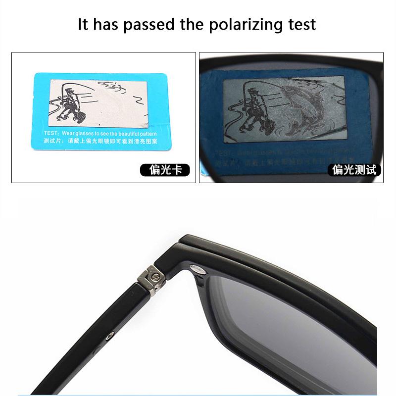 6 In 1 Polarized Sunglasses Men Women Magnetic Clip On Glasses  Optical Prescription Eyeglass Frames Magnet Clips