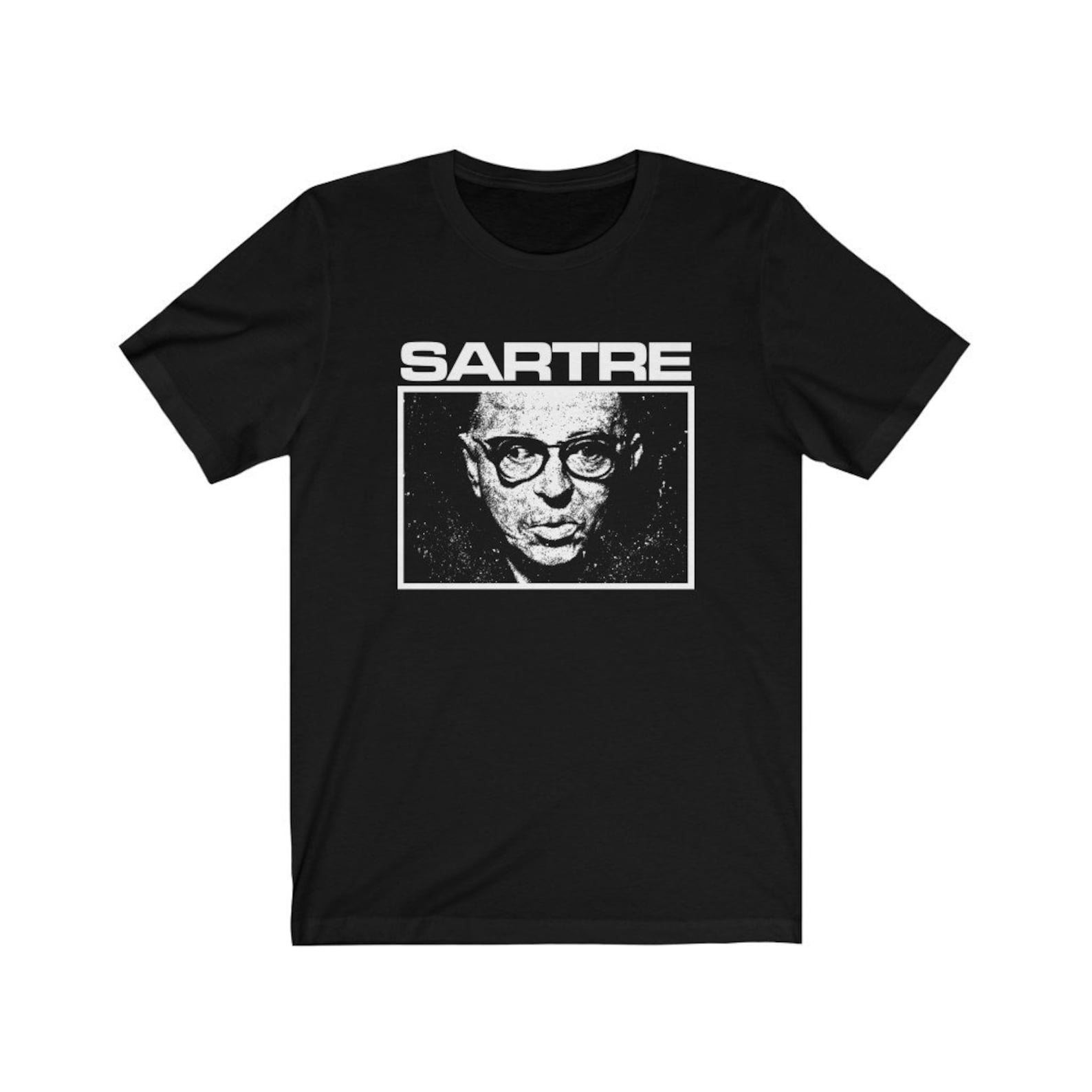 Hardcore Sartre Philosophy T-shirt S