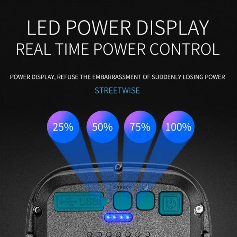 W895-1 COB Portable Floodlight Rechargeable Work Light Multi-Functional Flashlight (Without Battery)