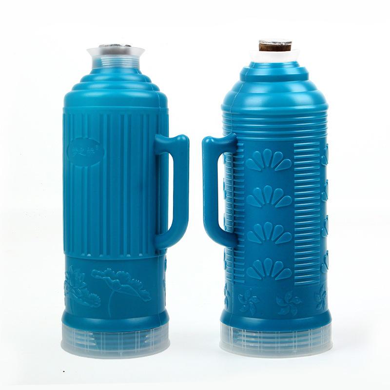 Retro Isolier-Thermoskanne - 2L Warmhaltekanne zum Kochen von Wasser, 5 Pfund Fassungsvermögen