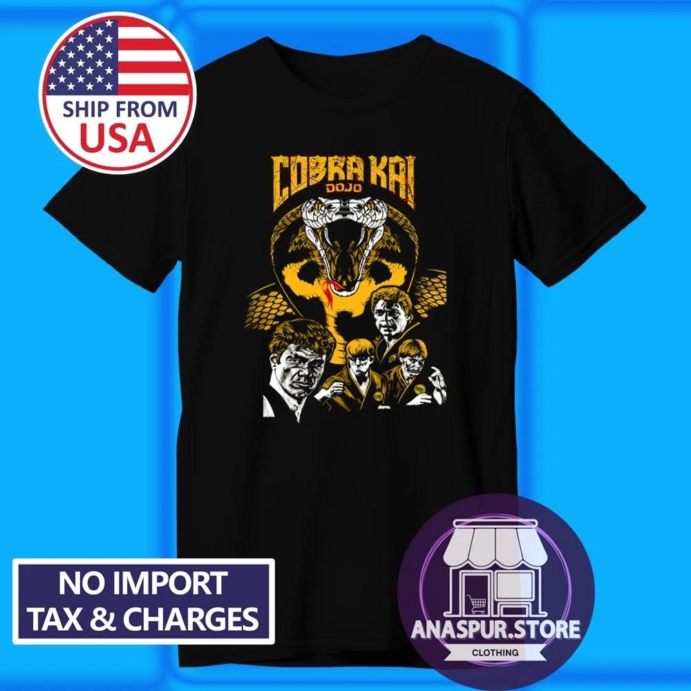 

Cobra Kai Dojo Karate Kid Men s Black Size S-5XL L