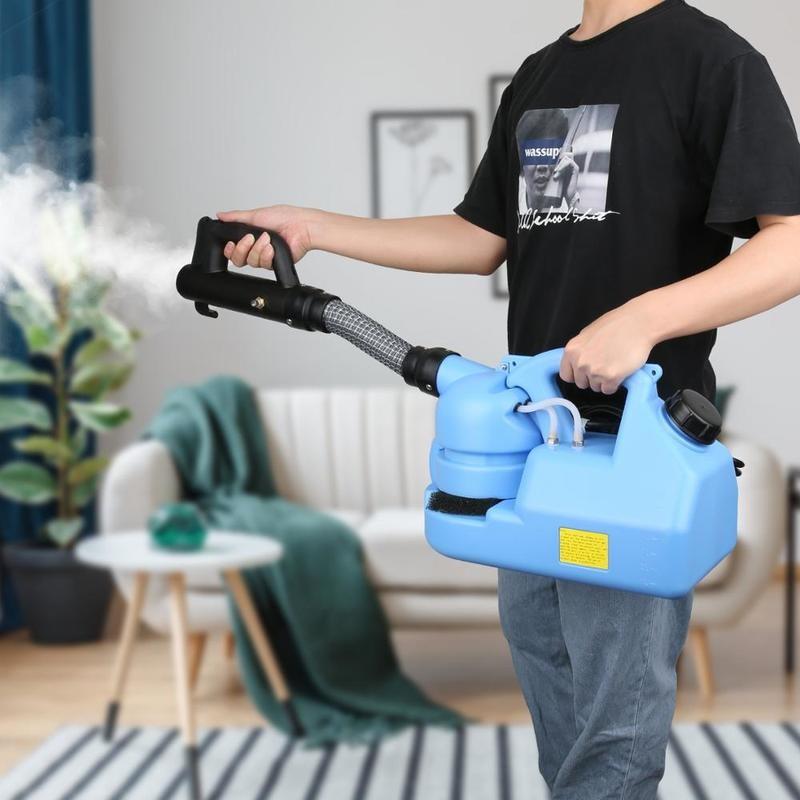 7L Electric Cold Fogging Machine Portable Fogger ULV Ultra Low Capacity Knapsack Electric Sprayer Disinfection Machine