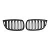 Gloss Black Front Kidney Grill Grille Fit BMW E92 E93 328i 335i 2006-2010 2DR