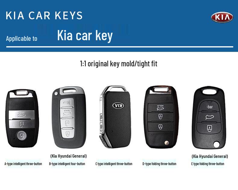 Kia Key Cover for K3, K2, Sportage, K4, K5, KX5, Furuidi, Yipao, and Huanchi Cars - National Tide Design