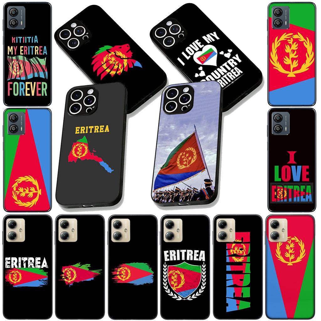 Soft Cover for Samsung Galaxy S25 S24 S23 FE Plus Ultra S7 Edge A16 A15 5G s25+ Coque Phone Case Red Eritrean Eritrea Flag