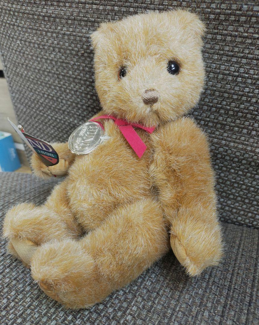 

[USED] GUND collectors bear 1989 vintage teddy bear