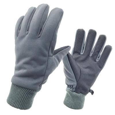 White Field Design Windproof Film Laminated One Size Fits Ideal for Outdoor and Winter Men's Gloves, All, Activities, Fishing, Work, (Gray)