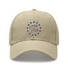 [Patriotic Baseball Cap] 2026 USA Patriotic Print Polyester Adjustable Breathable Curved Brim Cap For July 4Th Independence Day Memorial Day