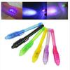 7/14 Pcs Children's Magics Pen Invisible Pen with Lamp Spies Pen Magics Pen Party Supplies for Magics Secret Note