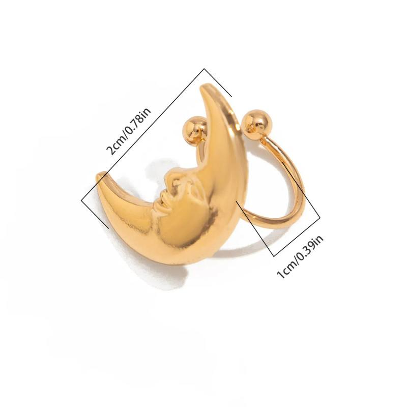 1Pair Starfish Scallop Ear Clips Non Piercing Earrings For Women Girls  Gold Color Floral Ear Cuff Summer Beach Jewelry