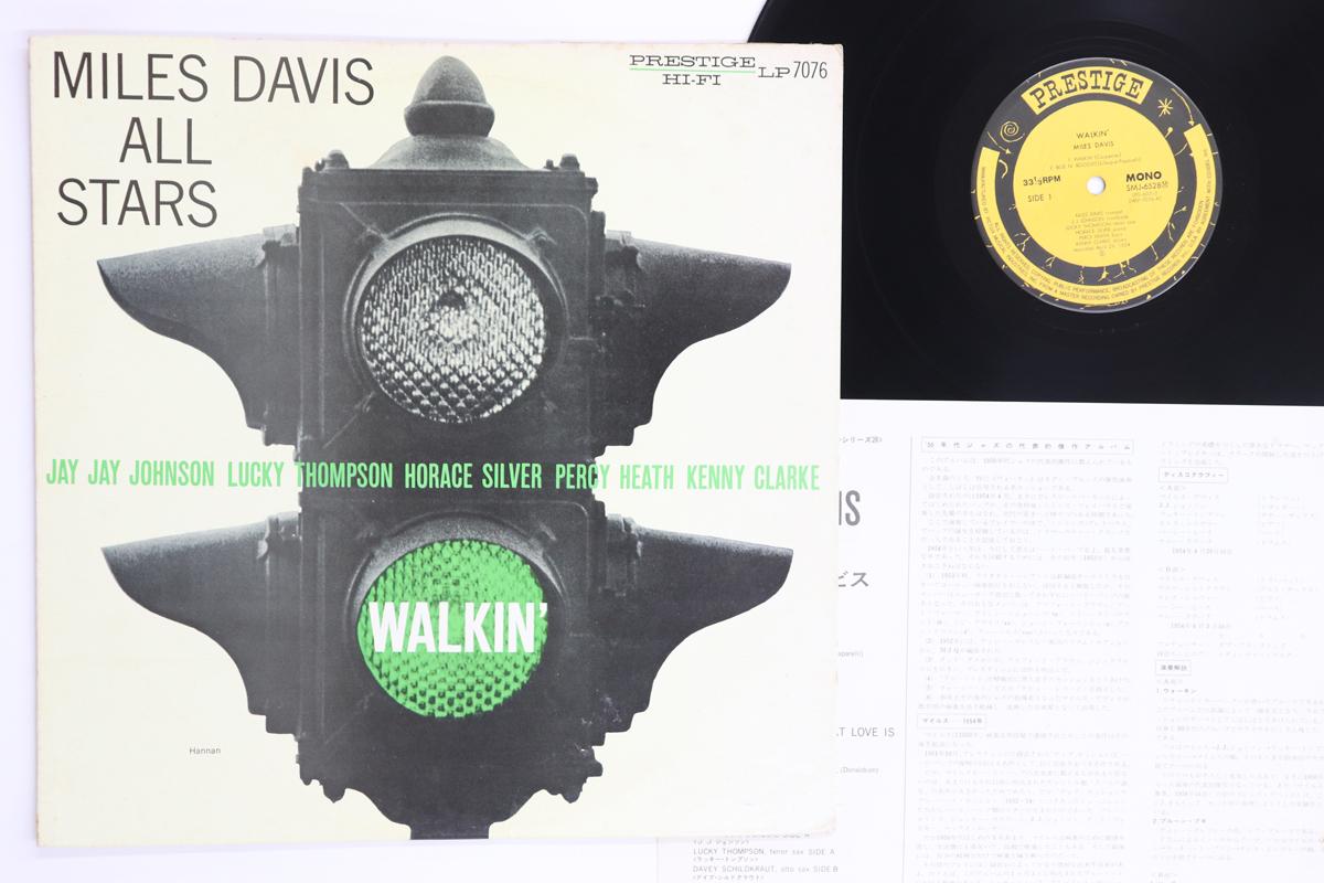 

LP Record MILES DAVIS - Walkin SMJ6528 PRESTIGE 1976 Japan Jazz Used