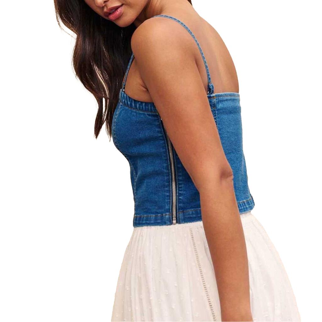 NobodyÂ´s Child Womens/Ladies Brompton Denim Bandeau Top