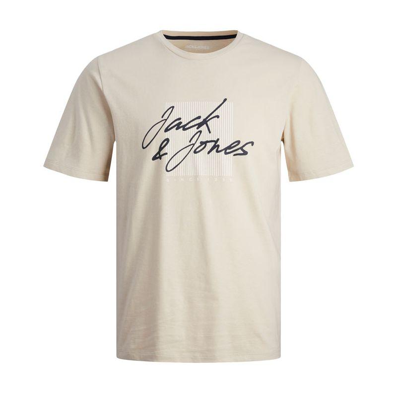 

Футболка мужская JACK & JONES Zuri Moonbeam с круглым вырезом M бежевый