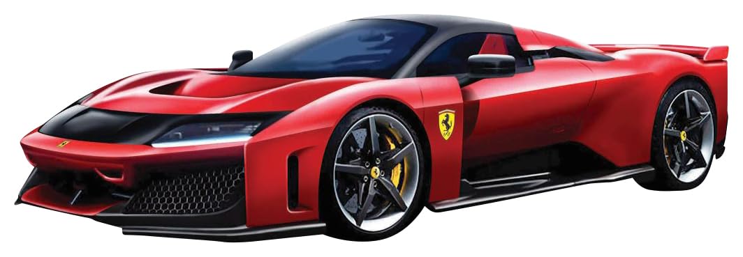 Kyosho BURAGO 1/18 Scale Ferrari F80 Red Window Box Ready-to-Run Model 18-16022R