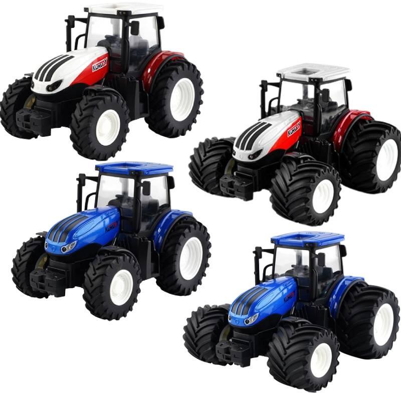2.4g Alloy Rc Farmer Engineering Tractor Toy For 4-6 Years Kids