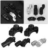 Bike ATV Quad Motorcycle Bracket Clamp Moped Dirt Pit Mirror Mount Holders For Motorbike Handlebar