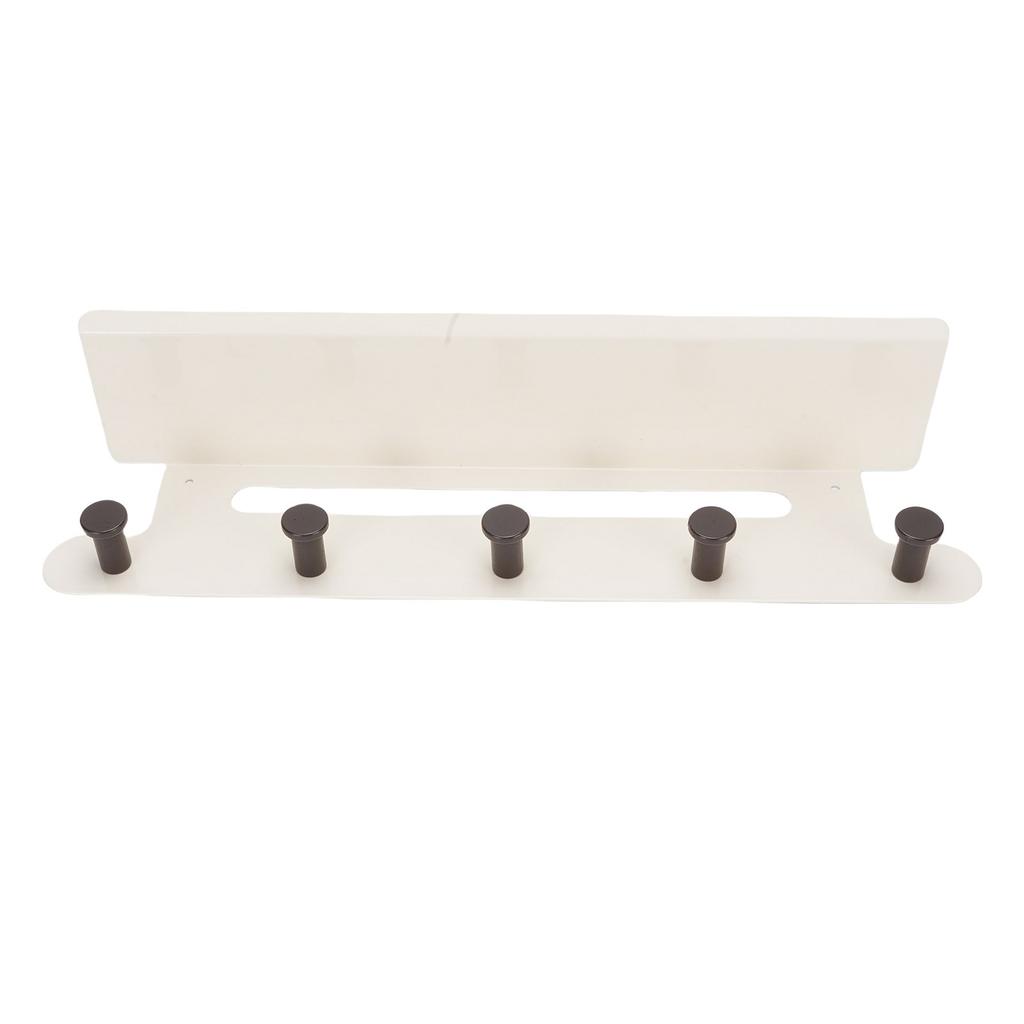 Wall Mount Clothing Rack with Board Hanging Storage Shelf Coat   for Home Entryway Bedroom Bathroom