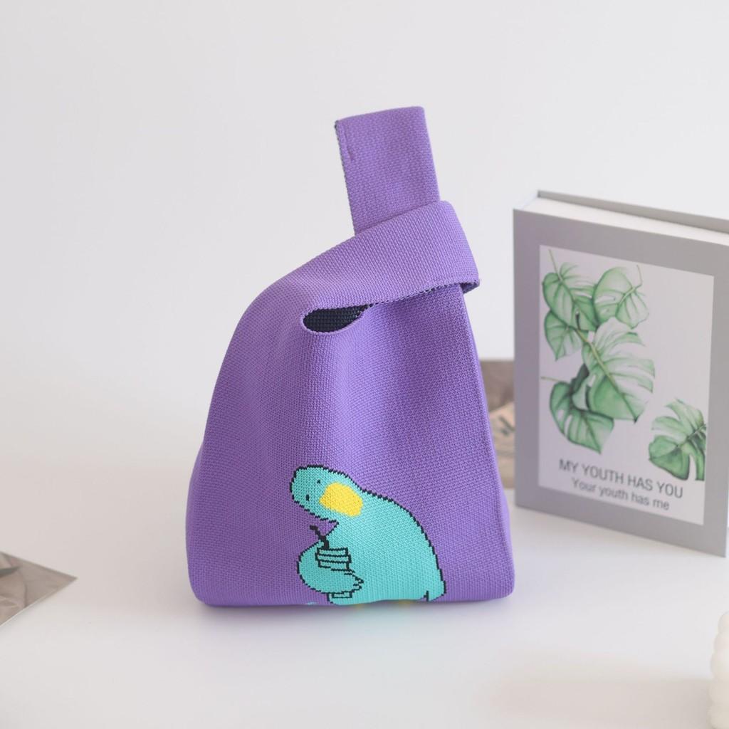 Trendy Knit Bucket Bag For Women Soft And Spacious Tote Bag With Eye-catching Patterns Ideal For Daily Wear And Gifts