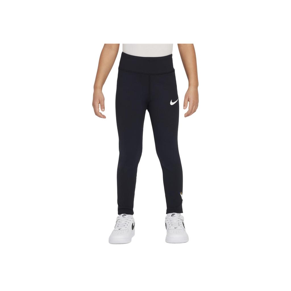 Nike Pletené sportovní kalhoty Novoroční kolekce Módní Měkké Pohodlné Všestranné Dětské spodní díly Černá II0376-010