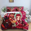 Hanako Kun Anime Bedding Set Flower Print Duvet Cover Pillowcase Bed Sheet Teen Bedroom Cartoon Room Decor