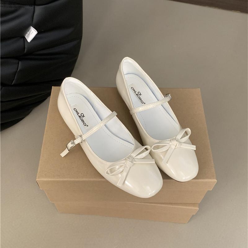 Fashion Bailamos 2025 New Women Flat Shoes Fashion Shallow Ladies Casual Soft Mary Jane Shoes Outdoor Dress Flat Ballet Shoes