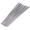 5Pairs Reusable Metal Chopsticks Stainless Steel Non-Slip Chop Sticks Set for Sushi Noodles Dinner Rice Dishwasher Safe