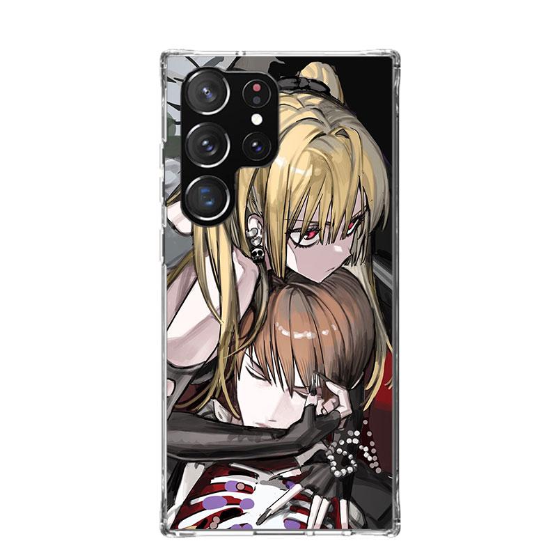 N-Note D-Death MisaMisa Phone Case For Samsung Galaxy S26 Ultra S23 S24 S25 Edge S20 FE S21 S22 Plus Soft Print Shell Cover Fund