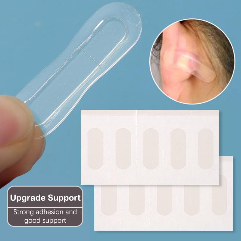 10/30 Pezzi Adesivi Invisibili per Orecchie da Elfo Supporto Adesivi per Orecchie Cosmetici Adesivi per Orecchie Visino Piccolo Correttore Fissatore Orecchie Sporgenti