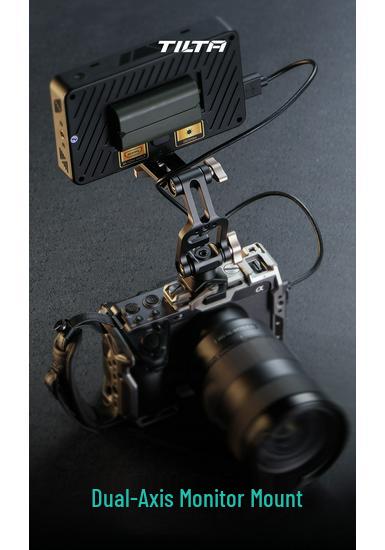 TILTA Iron Head Dual-Axis Snail Gimbal Mount with NATO Quick Release System