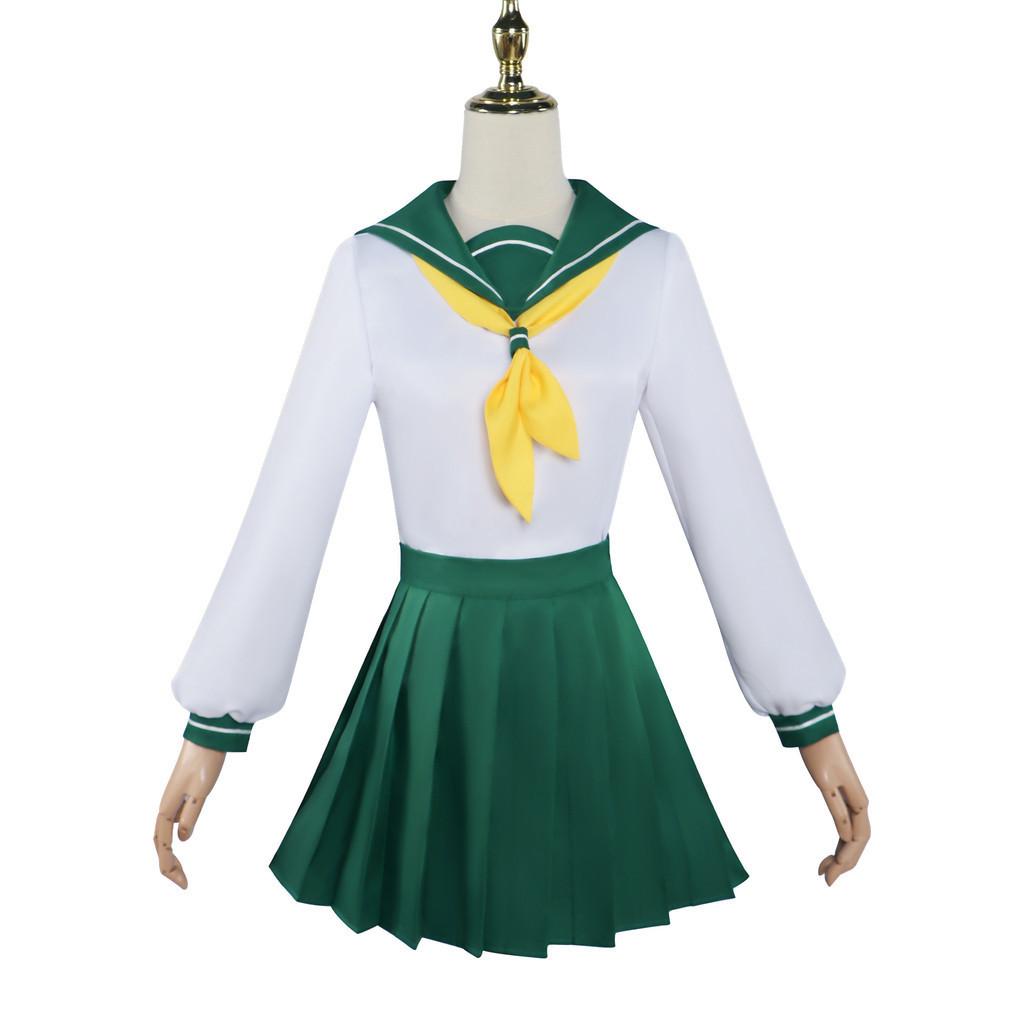 Magical Girl Cosplay Costume Shion Mutina Jk Uniform Ice Linen Spring 2024 Anime School Uniform