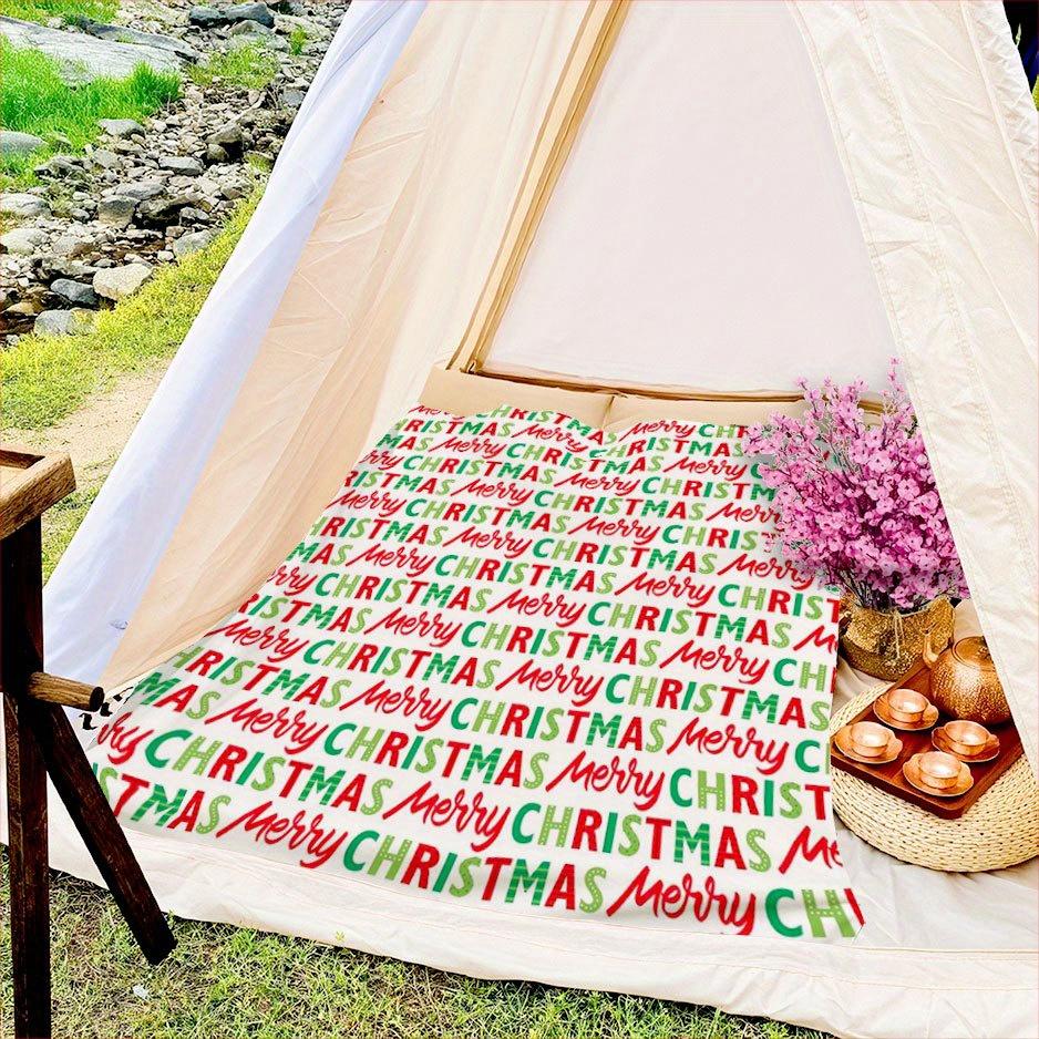 Christmas Celebration Joy Blanket Cozy Flannel Throw for Holiday Cheer AllSeason Comfort Festive Tradition Gift