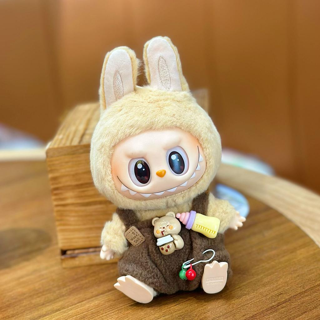 Labubu Baby Clothes Blind Box Vinyl Doll Doll Clothes Lantern Pants Strap Pants Replacement