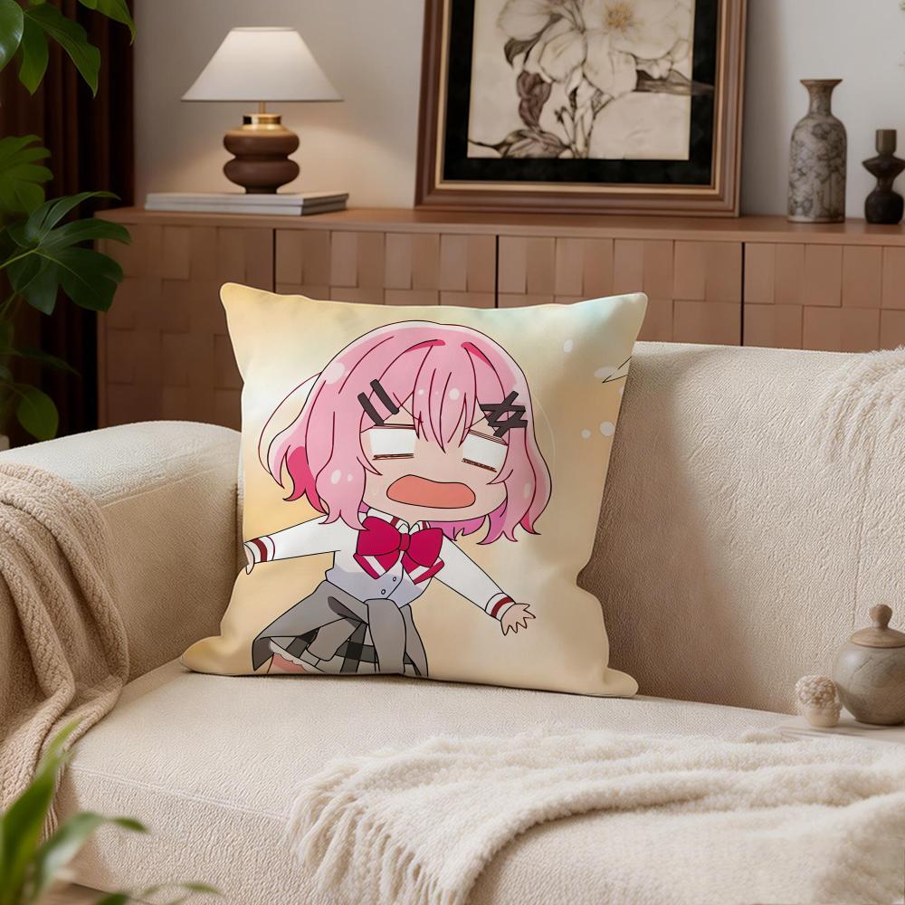 Fantasy Villainess Level 99 Cushion Cover Cushion Cover Set 4Pcs 50X50 45X45 40X40 Pillowcase Decorative Sofa Home Decor