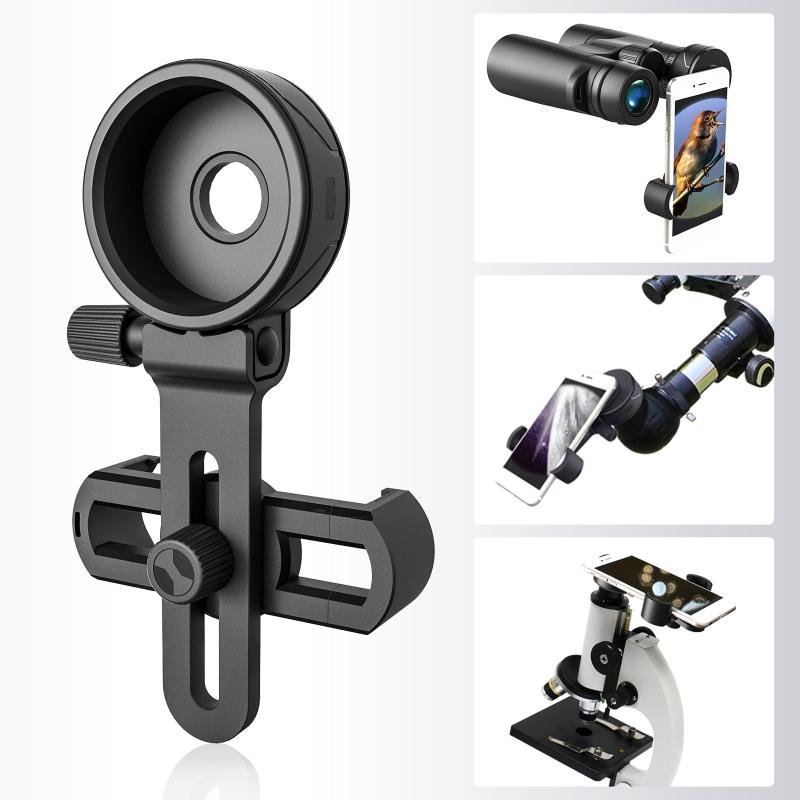 Phone Adapter Mount Holder Telescope Scope Microscope For Binoculars Universal