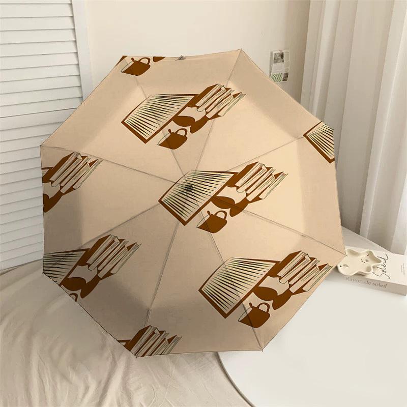 

1PC books lampUmbrella-8-Rib Reinforced, Automatic Open, Lightweight & Durable, Cute Fashion Accessory for Outdoor-P176