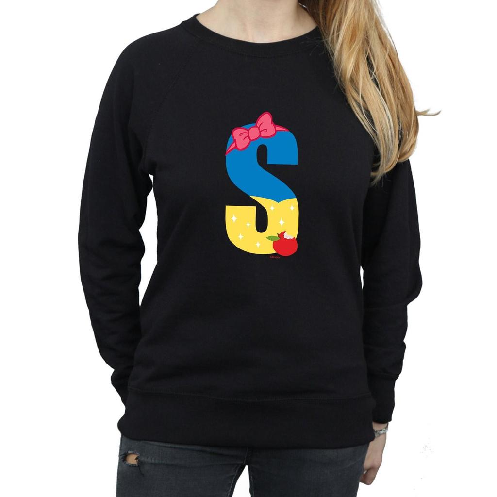 Disney Womens/Ladies Alphabet S Is For Snow White Sweatshirt