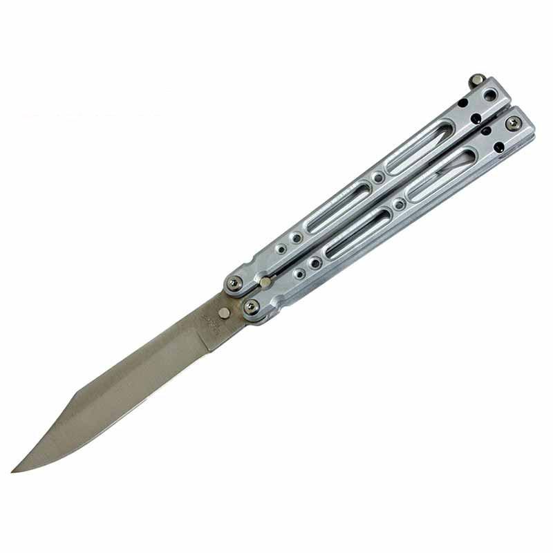 Samolepka na auto 10 stylů Butterfly Knife Osobní nálepka na auto Legrační 3D DIY škrábací obtisk 13 cm X 13 cm