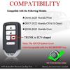 MechanMagic Key Fob Remote Replacement Fits for Honda Civic 2018-/CR-V 2017-/Pilot 2016- KR5V2X(V44) Smart Proximity Keyless Entry Remote Control 47