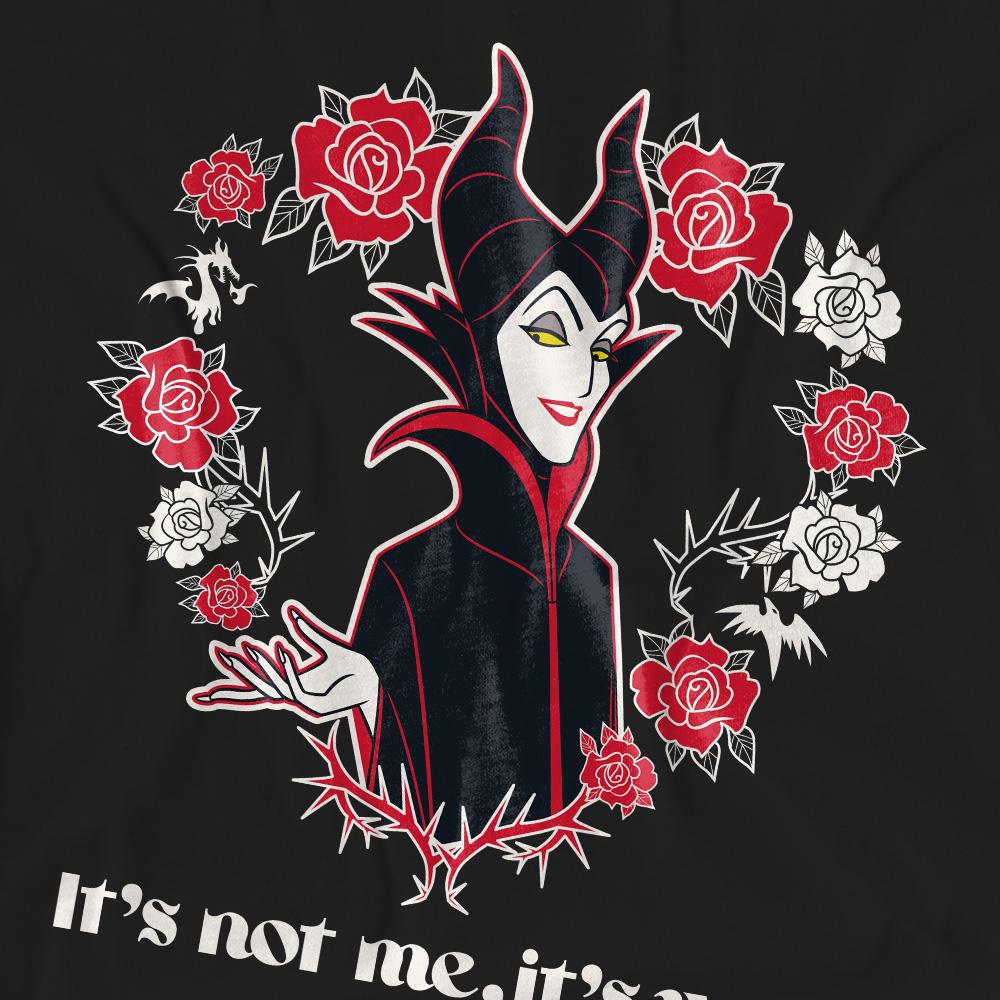 Disney Villains Unisex Adult It´s Not Me, It´s You Maleficent Valentine`s Day T-Shirt