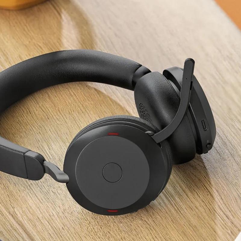 Oval Earpads Covers Leather and Sponge Ear Cushions for Evolv 2 75 Headsets Headphone Sleeves Noise Isolating