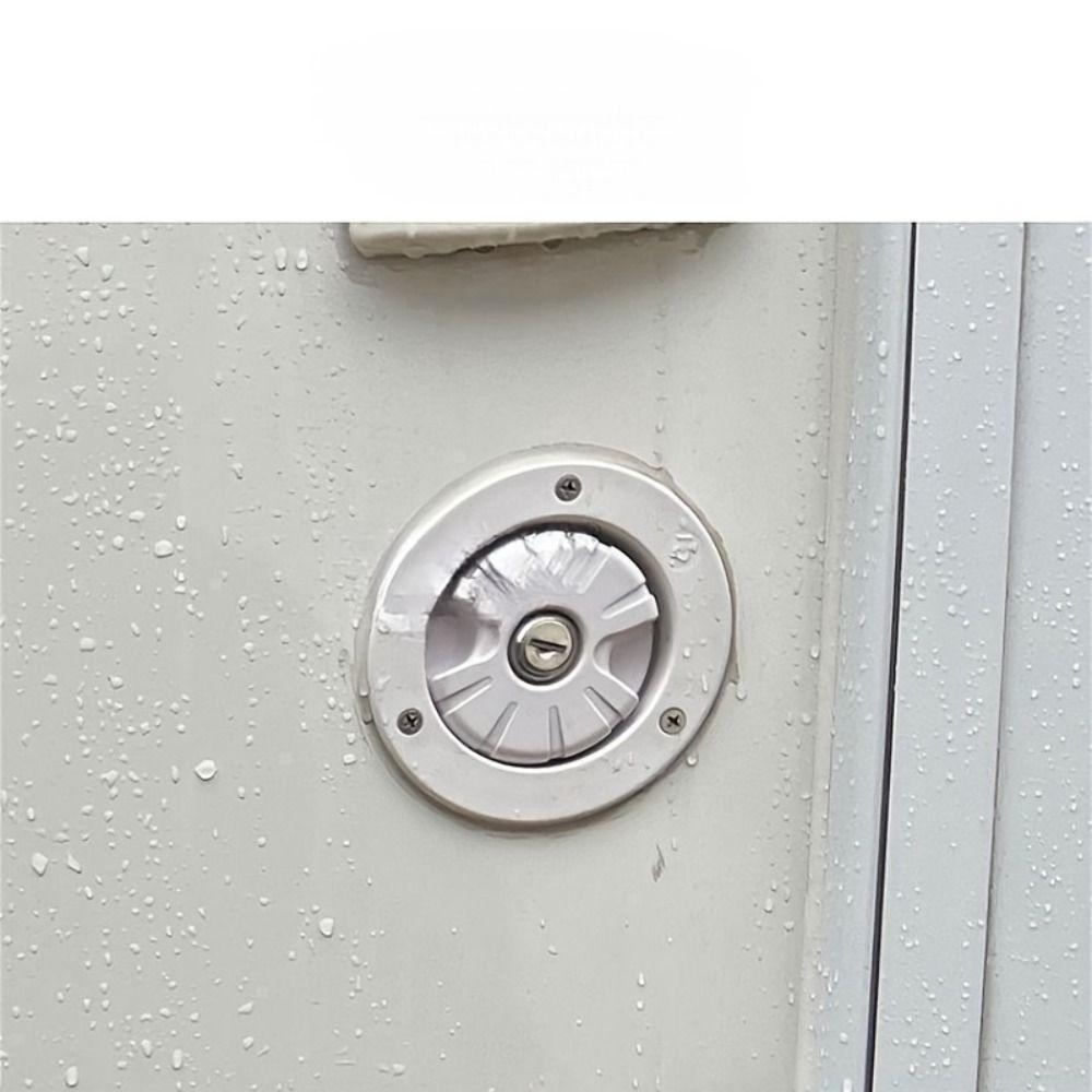 White/Black Gravity Water Inlet Lockable Water Inlet Filler Tough Fill Hatch  Camper