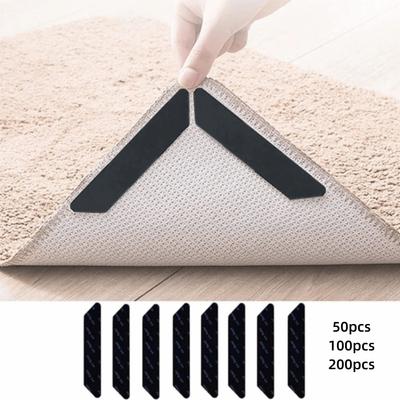 Adhesive Non-Slip Tape Removable Rug Pads Patch Anti-slip Mat  Bathroom