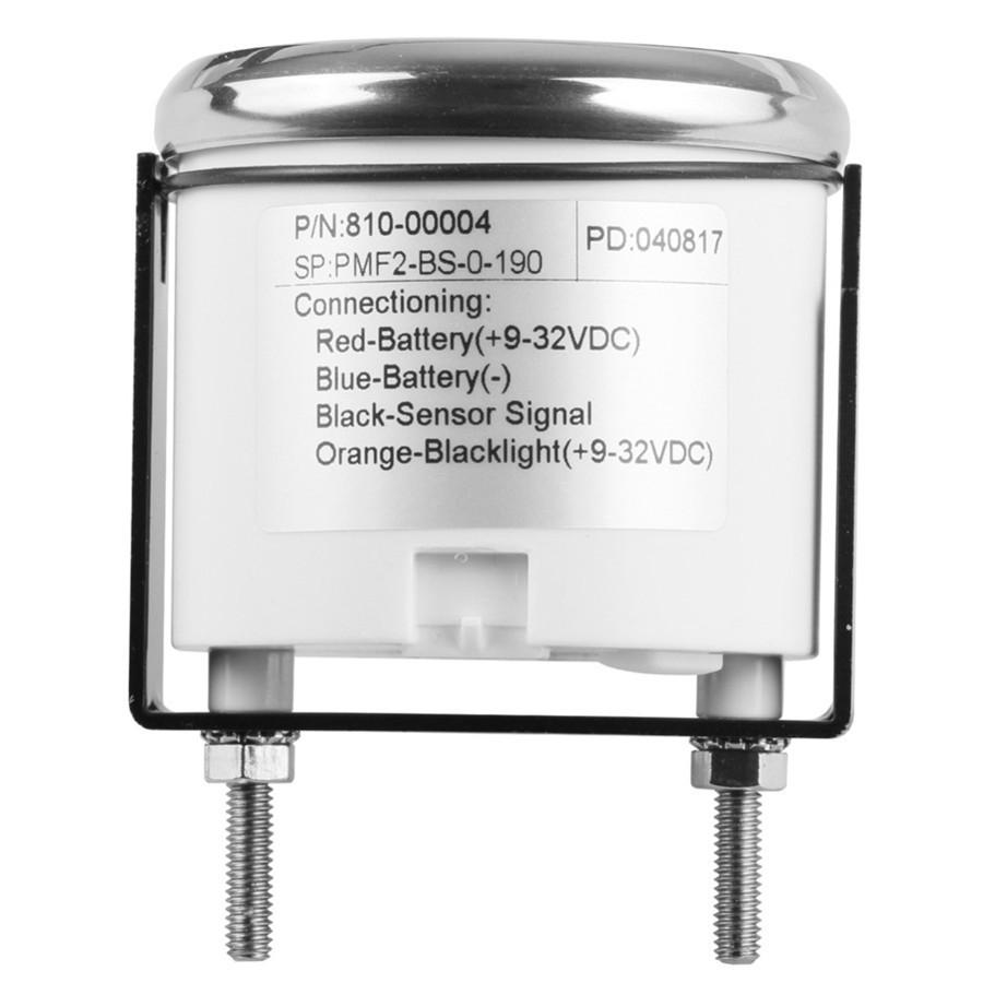 52Mm Waterproof Fuel Level Gauge 0-90 Ohms 9-32Vdc For Car Truck Motorcycle 24V