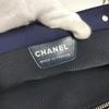 CHANEL Bag Tote Bag Hand Bag polyamide Navy/Silver