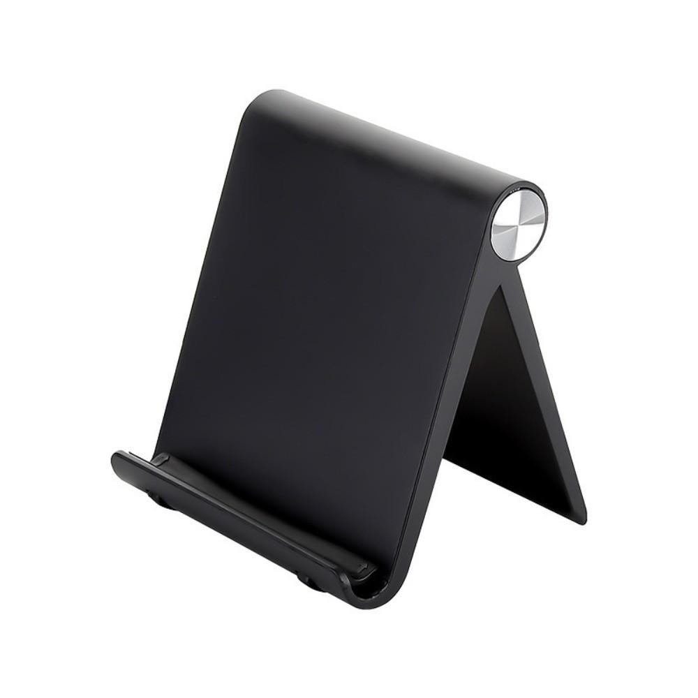 Folding Tablet Stand Adjustable Desktops Holder for iPad /Xiaomi/Samsung Mobile Phone Support чёрный