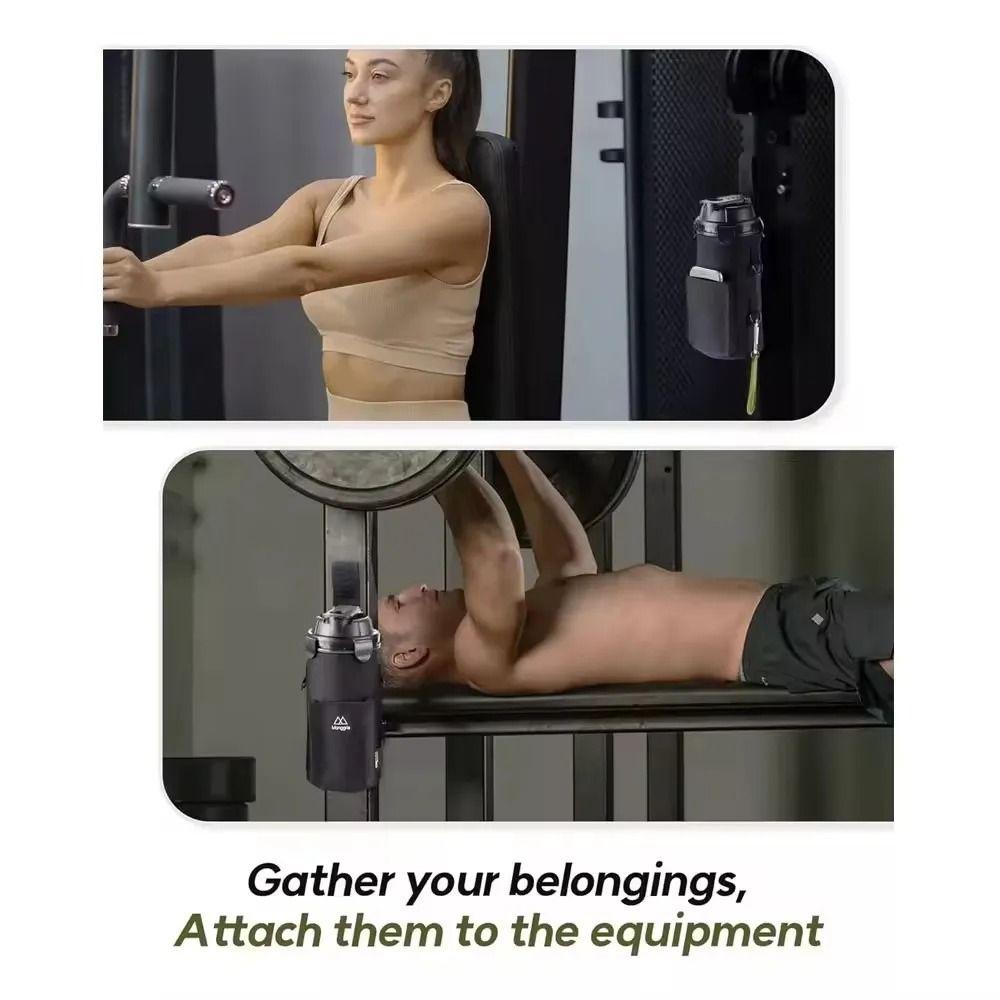 Magnetic Water Bottle Sling Bag Waterproof Sports Water Bottle Bag Gym Bottle Bag Gym